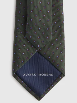 Sale CORBATA JACQUARD MF VERDE Hombre Corbatas|Corbatas