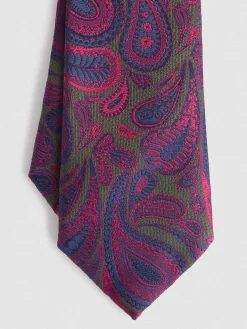 Outlet CORBATA JACQUARD MF Hombre Corbatas|Corbatas