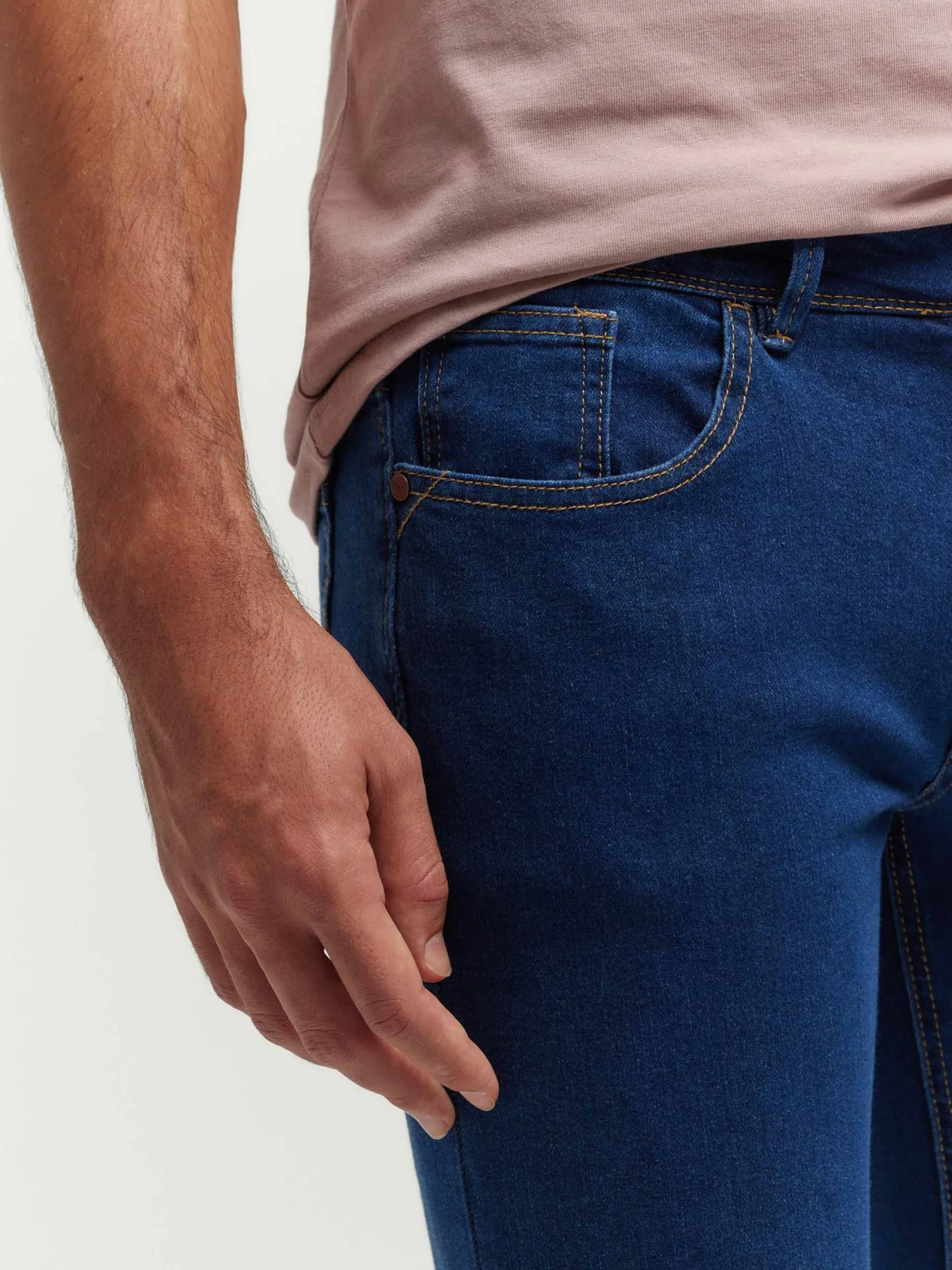 New DENIM SUPER SKINNY Hombre Vaqueros