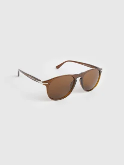 Sale GAFAS MILAN MARRÓN Hombre Gafas De Sol