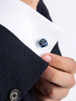 Outlet GEMELOS NUDO ESMALTE Hombre Tirantes Y Gemelos|Tirantes Y Gemelos