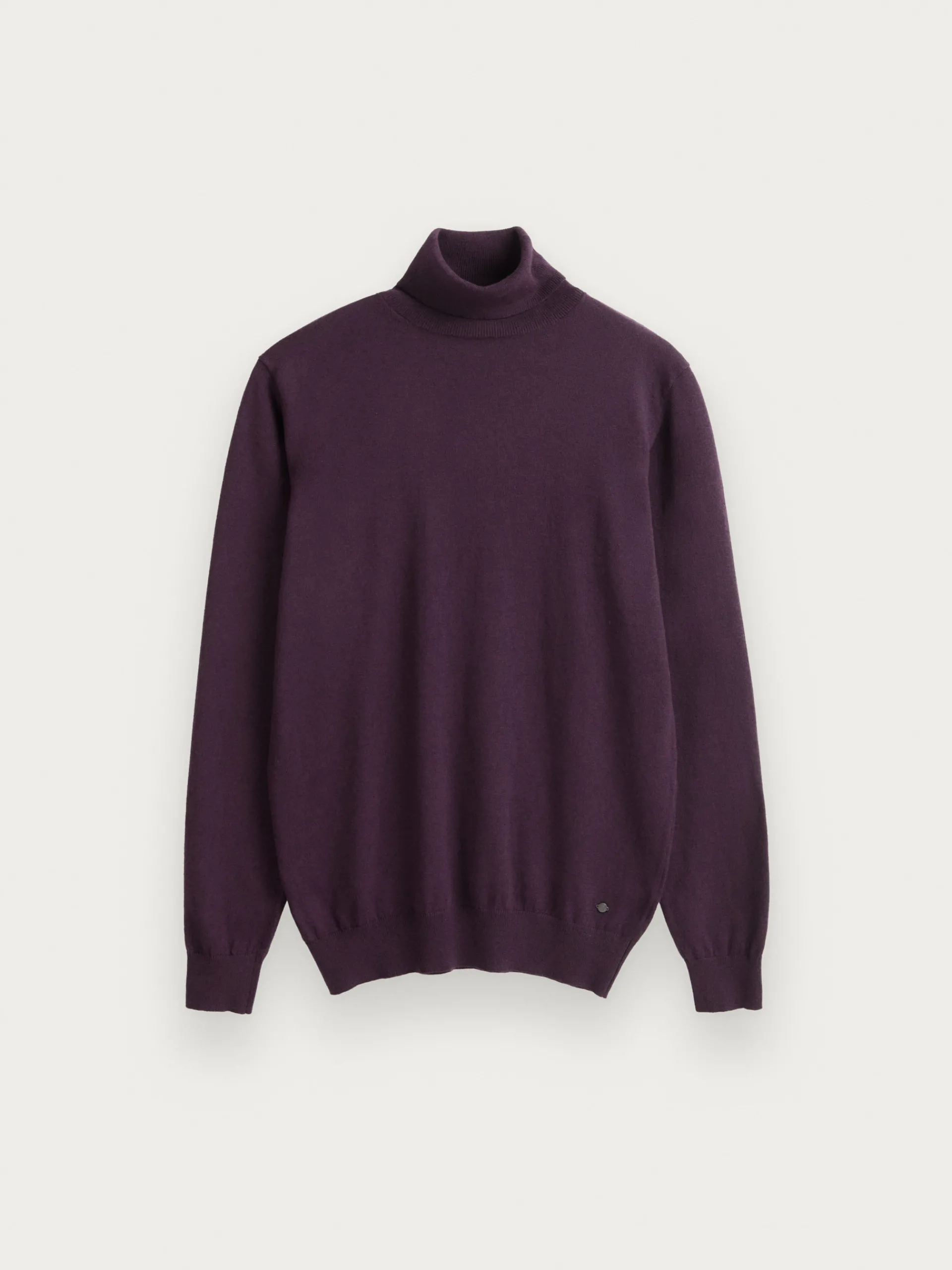 JERSEY ROLL COLLAR BURDEOS Hombre Jerséis