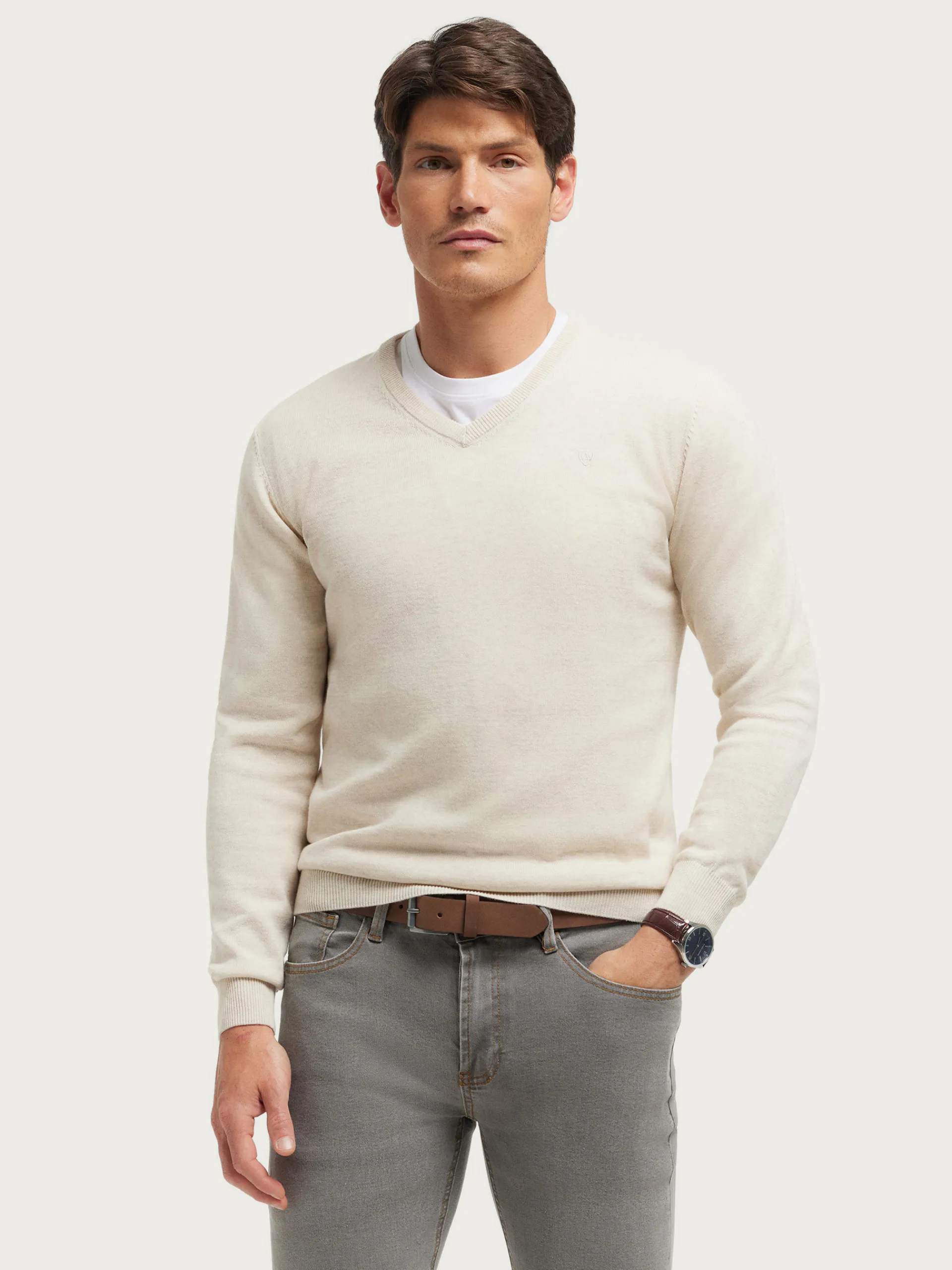 Online JERSEY V-NECK TRENDY Hombre Jerséis