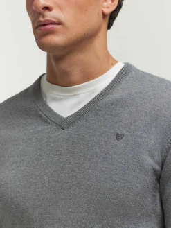 Hot JERSEY V-NECK TRENDY Hombre Jerséis