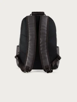 Outlet MOCHILA ROCCO MARRÓN Hombre Bolsas Y Neceseres