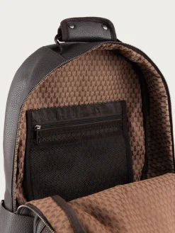 Outlet MOCHILA ROCCO MARRÓN Hombre Bolsas Y Neceseres