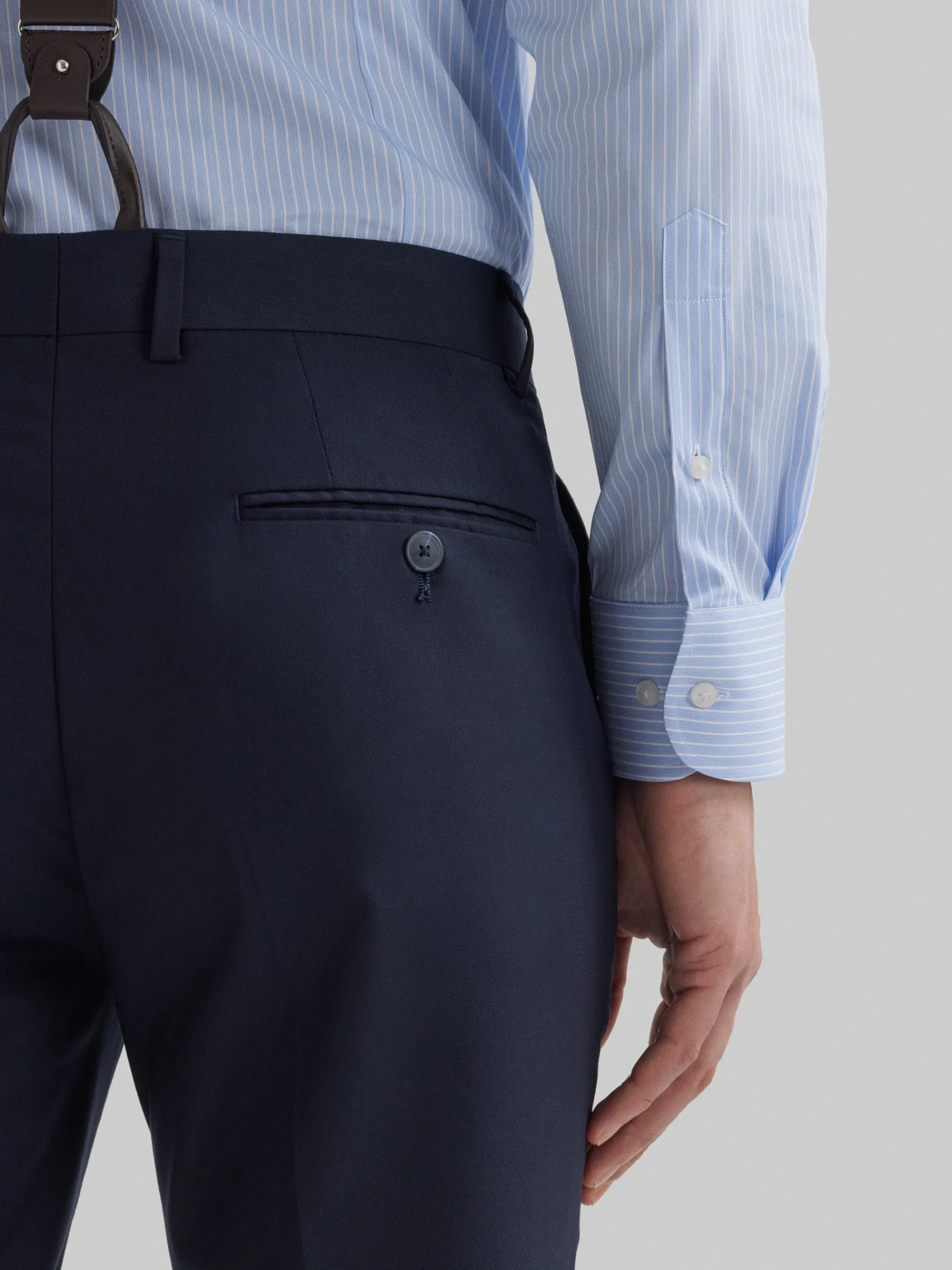 Online PANTALON TWILL CRUZADO Hombre Trajes|Trajes