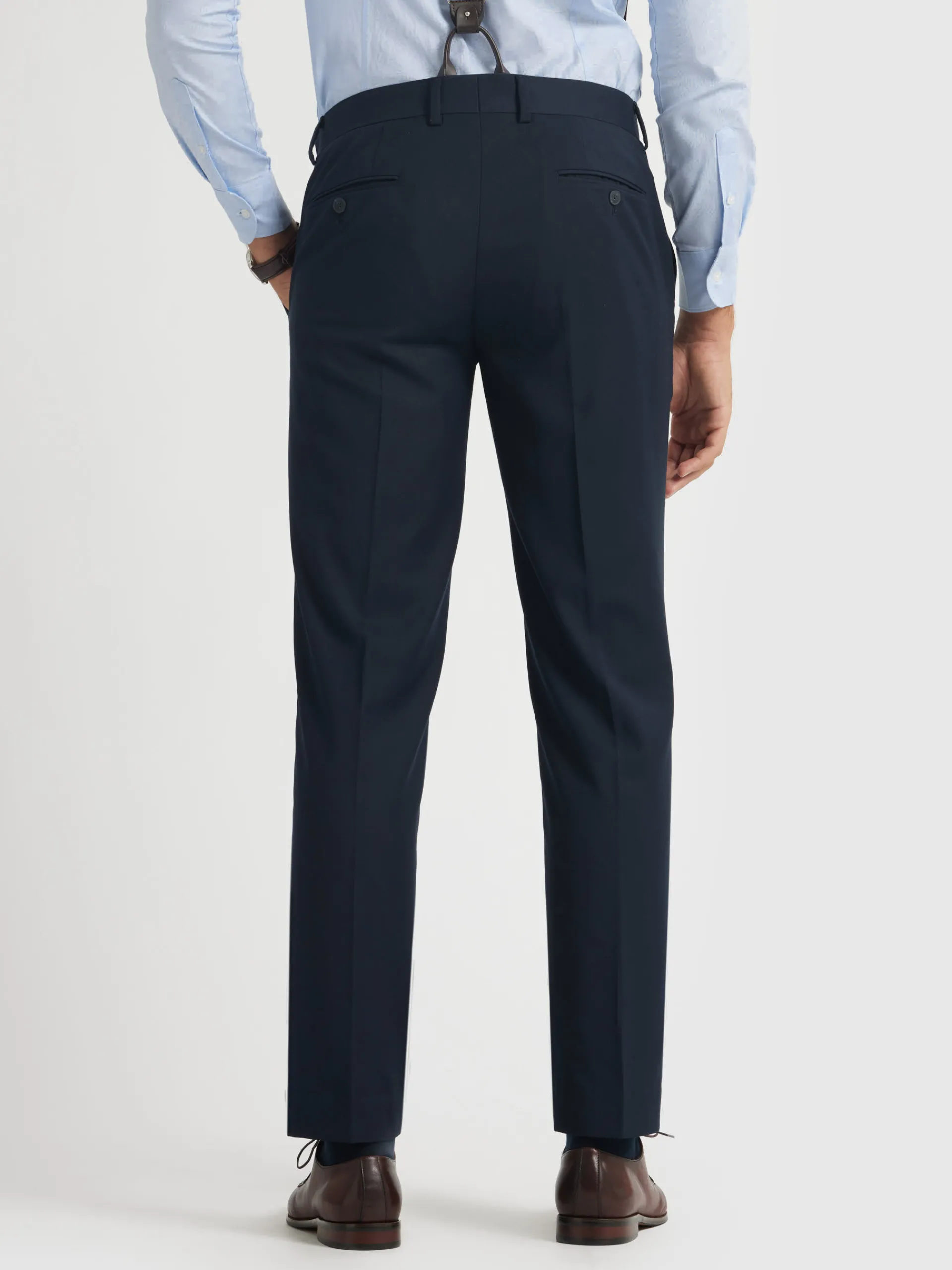 Clearance PANTALON TWILL CRUZADO Hombre Trajes|Trajes