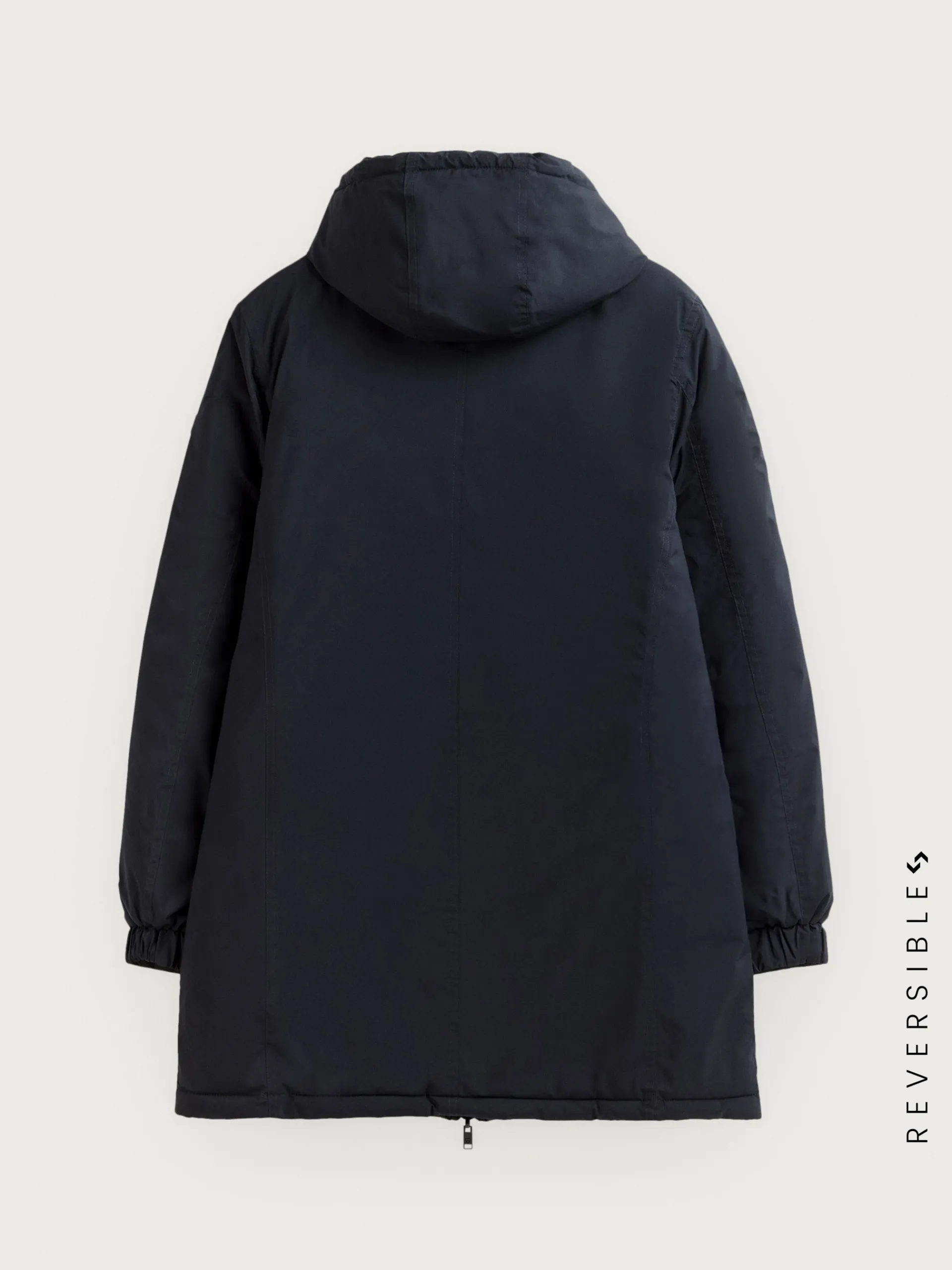 Clearance PARKA RATCHED REVERSIBLE | MARRÓN Hombre Cazadoras Y Parkas