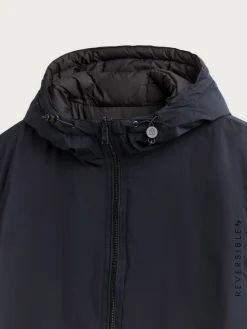 Clearance PARKA RATCHED REVERSIBLE | MARRÓN Hombre Cazadoras Y Parkas