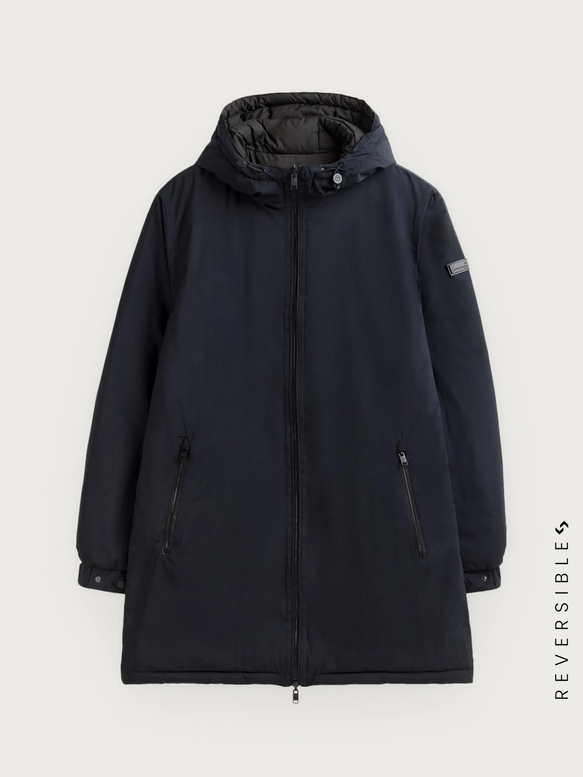 Clearance PARKA RATCHED REVERSIBLE | MARRÓN Hombre Cazadoras Y Parkas