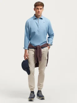 Online POLERA DENIM Hombre Poleras|Casual