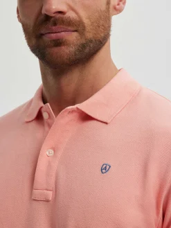 Discount POLO BASIC SALMÓN Hombre Polos Y Poleras